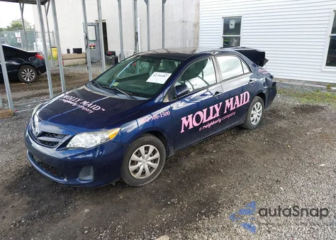 2011 Toyota Corolla Le from USA, damaged, VIN 2T1BU4EE2BC637490